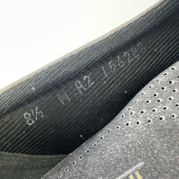 SAS Easier Slip On Loafer Pewter Leather Silver Metallic Wedge Womens Size 8.5 M - Picture 11 of 13